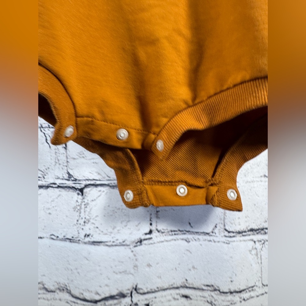 Kids Halloween Boo One Piece - Orange - Picture 2 of 5